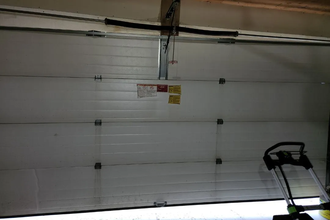 Garage door stuck shut due to broken cable in St. Albert emergency